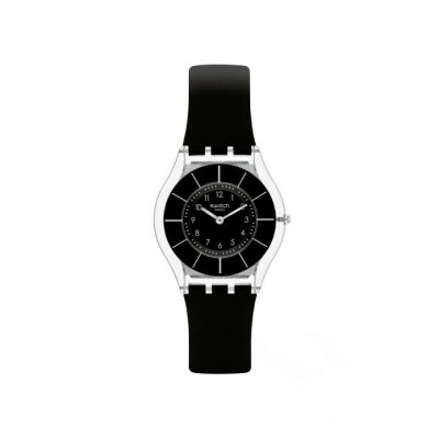 Montre Swatch Skin Core Black Classiness Again SS08K103