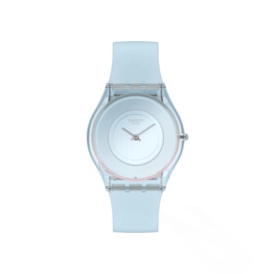 Montre Swatch Skin Classic biosourcée Aurora Sky