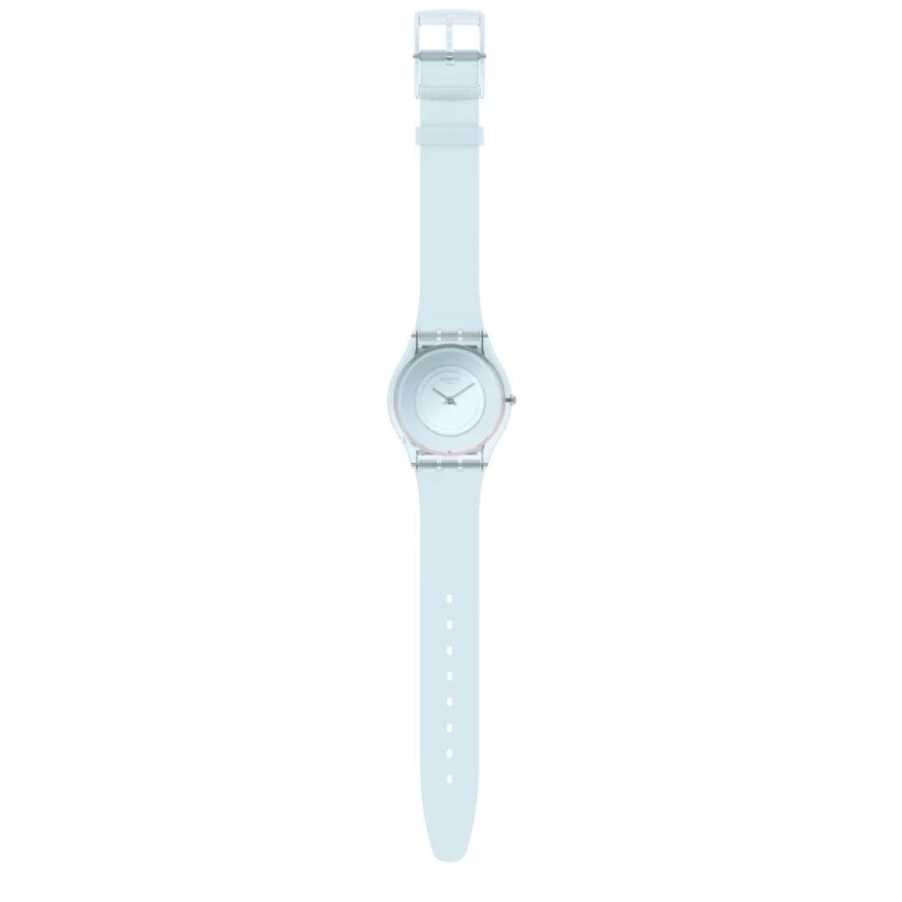 Montre Swatch Skin Classic biosourcée Aurora Sky