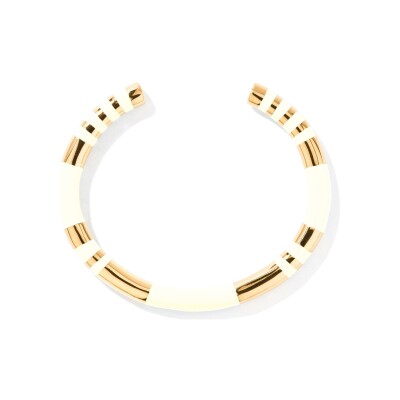 Bracelet Aurélie Bidermann Positano en métal doré et résine