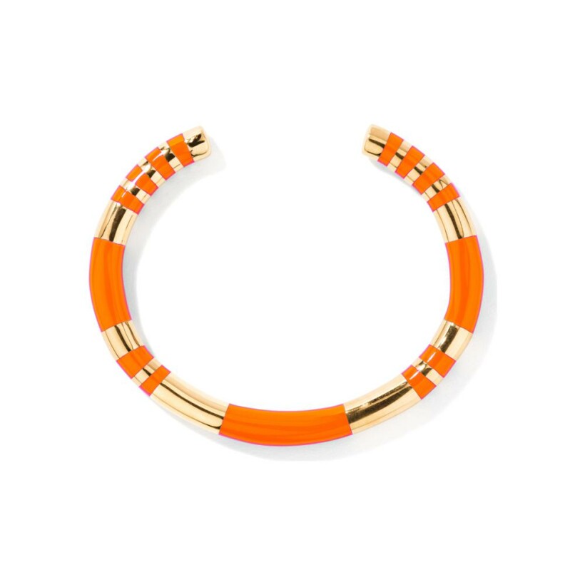 Bracelet Aurélie Bidermann Positano en métal doré