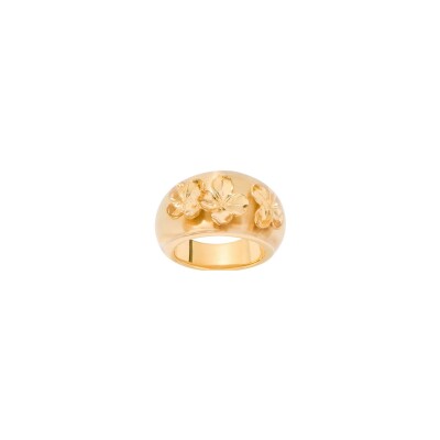Bague Aurélie Bidermann Figarella en métal doré à l'or 18 carats