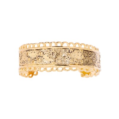 Bracelet Aurélie Bidermann Loumeda en métal doré à l'or 18 carats