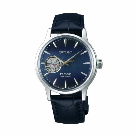 Montre Seiko Presage Cocktail Automatique Coeur Ouvert SSA785J1