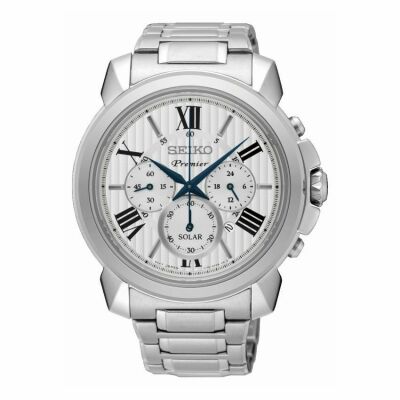 Montre Seiko Premier Chronographe solaire SSC595P1