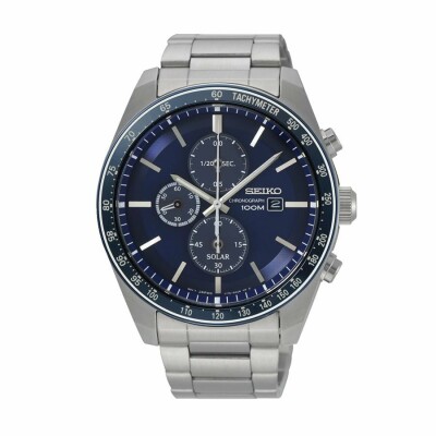 Montre Seiko Sport Chronographe Quartz Solaire SSC719P1