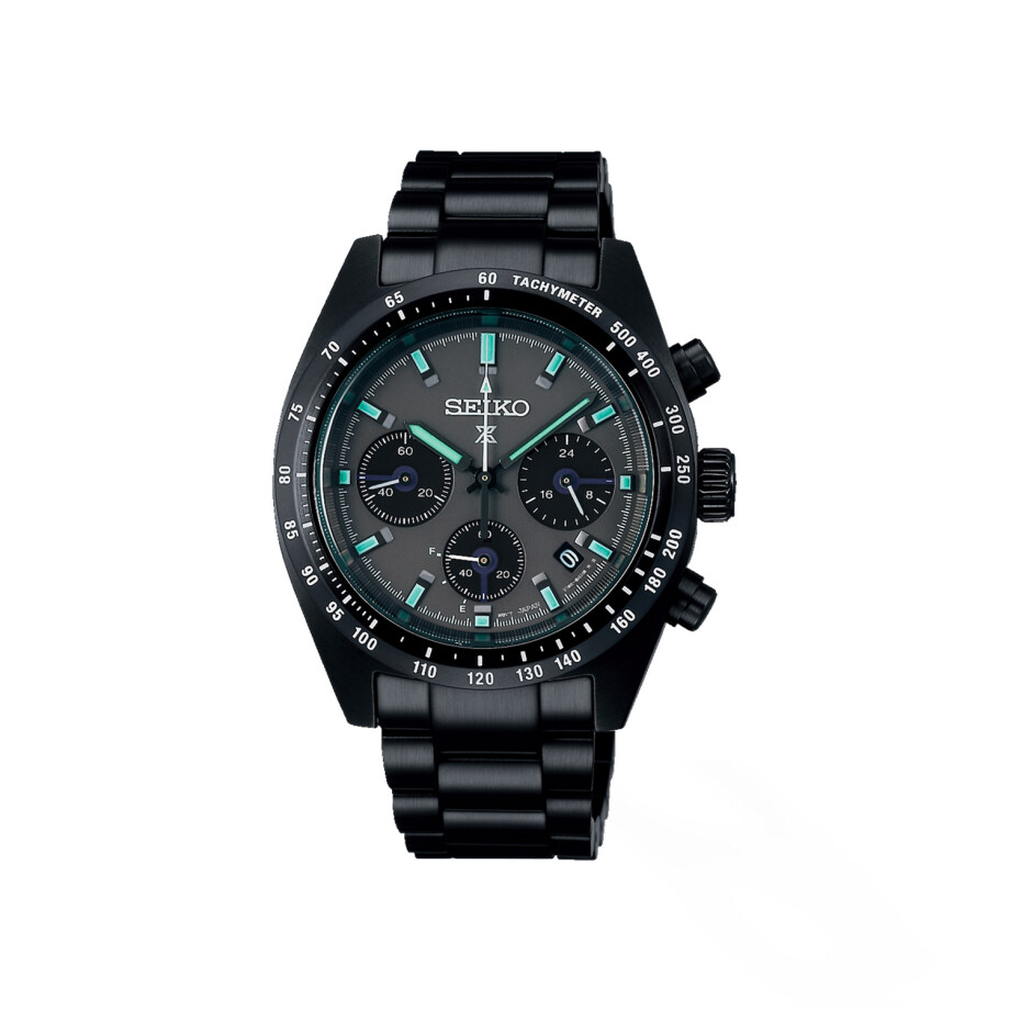 Seiko Prospex Speedtimer Solar Chronograph The Black Series watch