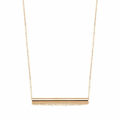 GINETTE NY STRAWS necklace, rose gold