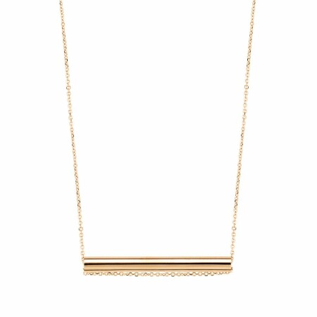 GINETTE NY STRAWS necklace, rose gold