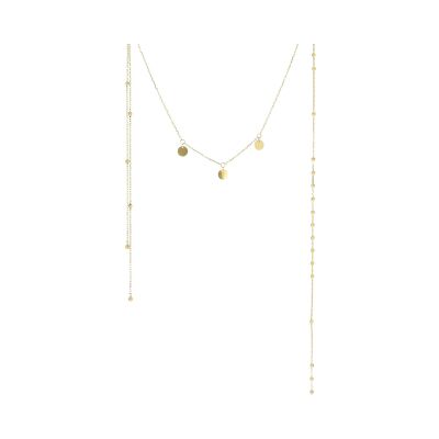 Bijou de dos Zag Amanda en acier doré