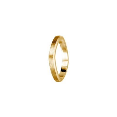 Alliance Jules et Louise en or jaune, largeur 2.5mm