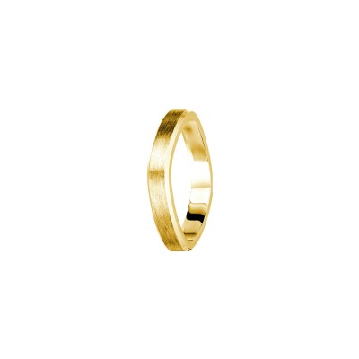 Alliance en or jaune, 4mm