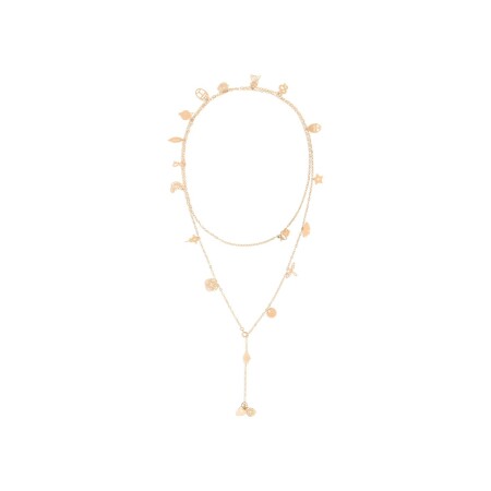 Collier GINETTE NY TWENTY en or rose