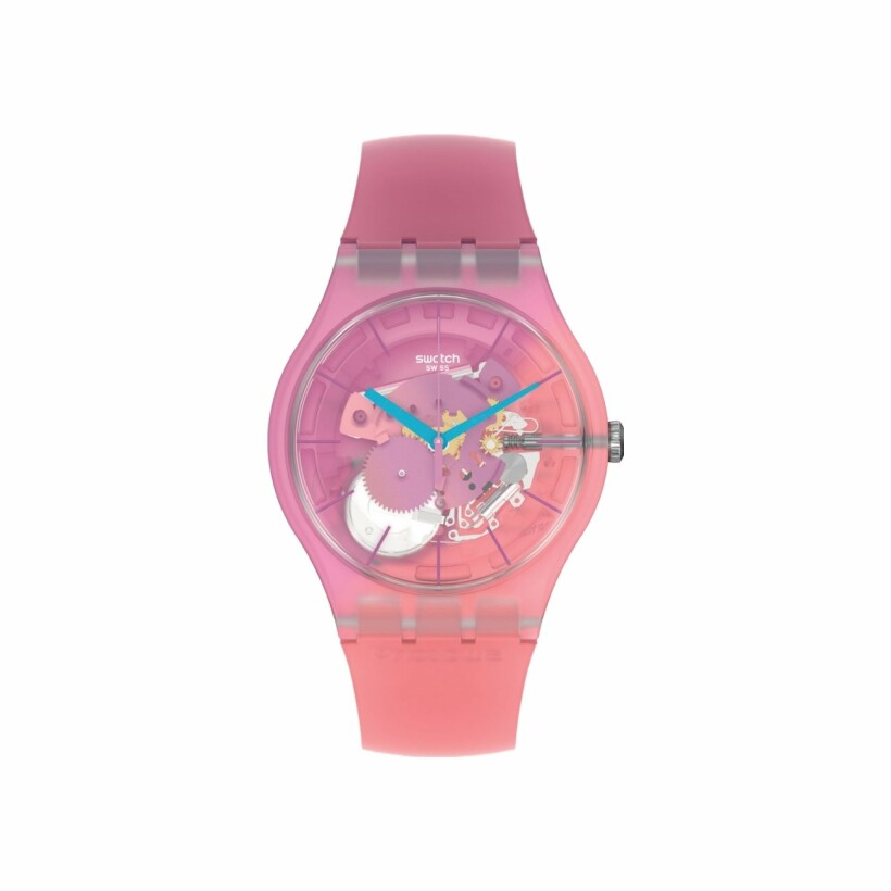 Montre Swatch Monthly Drops Supercharged Pinks