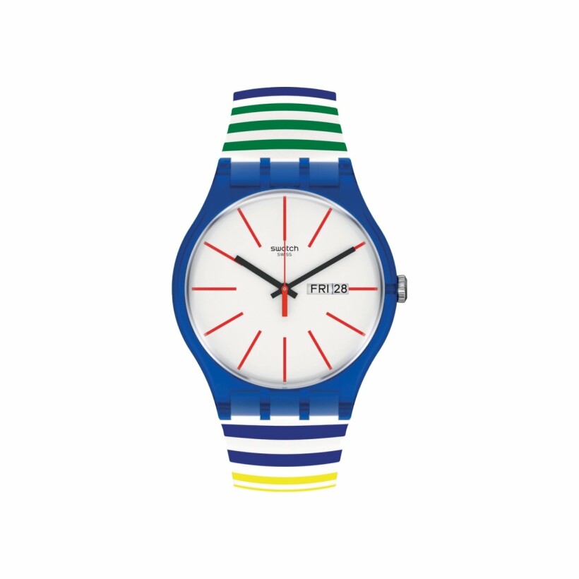 Montre Swatch Essentials Home Stripe Home