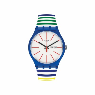 Montre Swatch Essentials Home Stripe Home