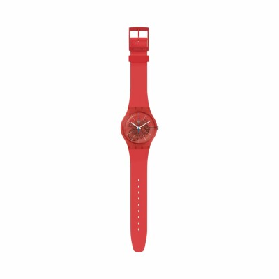 Montre Swatch Essentials Bloody Orange