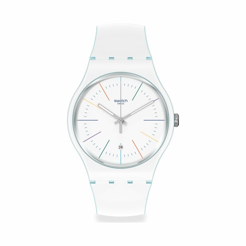 Montre Swatch New Gent White Layered