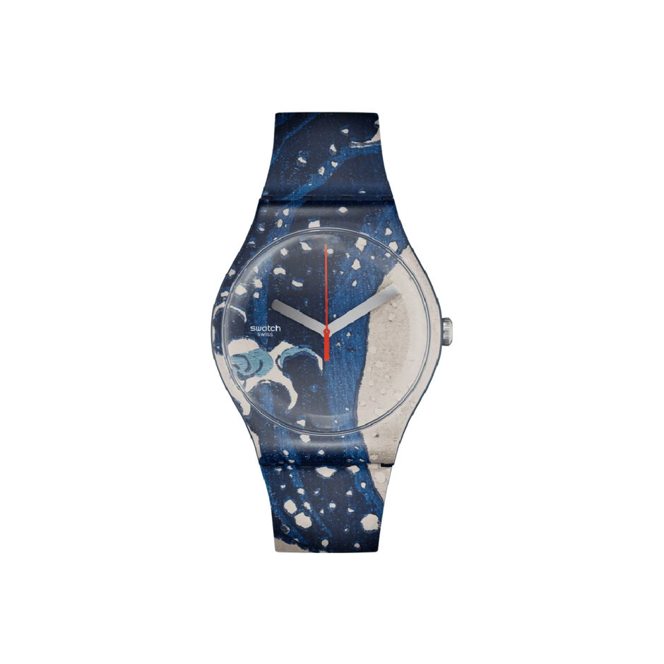 Montre Swatch Art journey The Great Wave Hokusai & Astrolabe