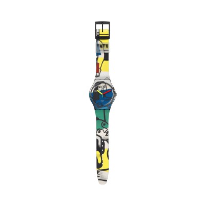 Montre Swatch Art Journey Leger'S Two Women Holding Flowers SUOZ363