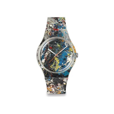 Montre Swatch x Guggenheim Pollock's Alchemy