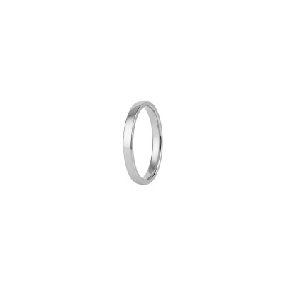 Alliance Classique Superbe en platine, largeur 2.5mm