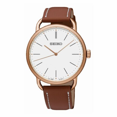 Montre Seiko Classique Dame Quartz 3 aiguilles SUR238P1