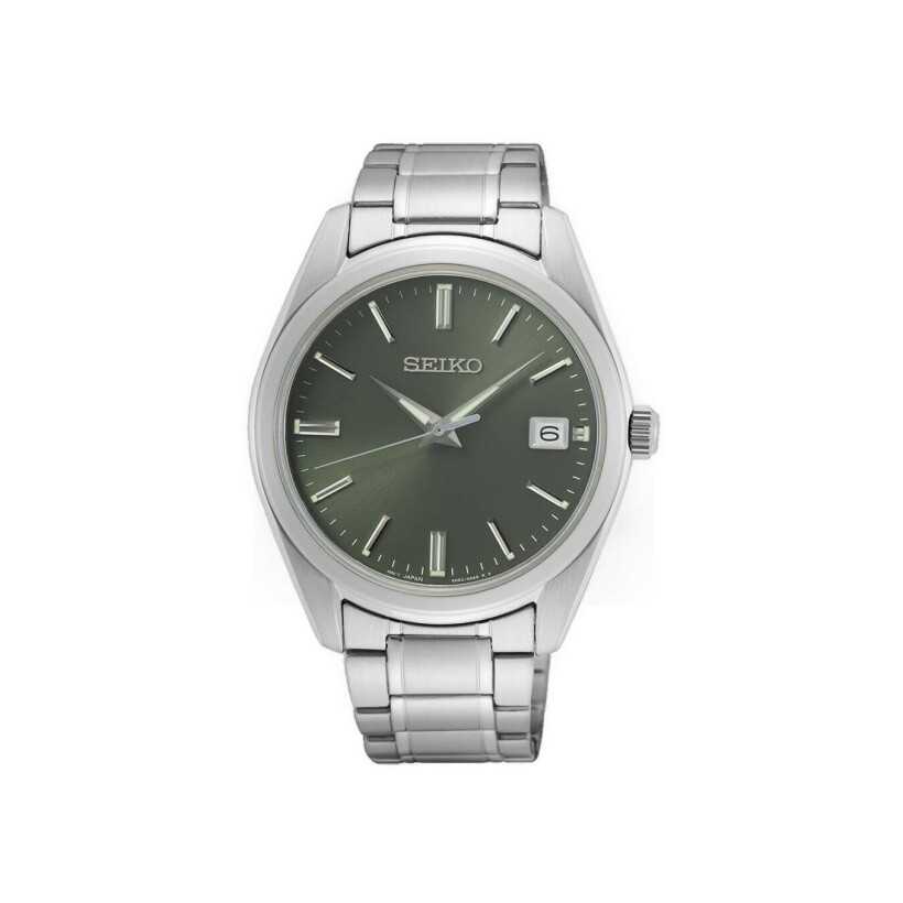 Seiko Classique Quartz 3 needles SUR527P1 watch