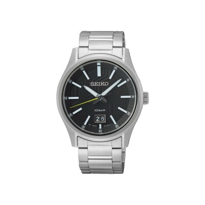 Montre Seiko Classique Quartz 3 aiguilles SUR535P1