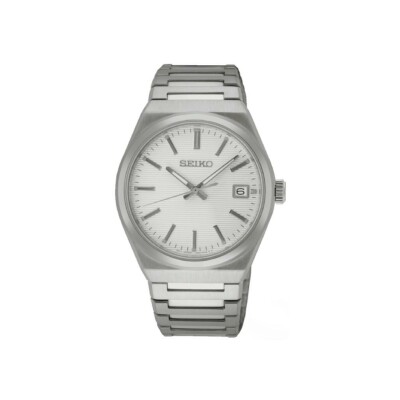 Montre Seiko Classique Quartz 3 Aiguilles SUR553P1