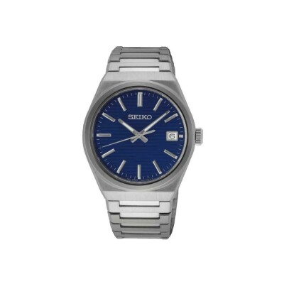 Montre Seiko Classique Quartz 3 Aiguilles SUR555P1