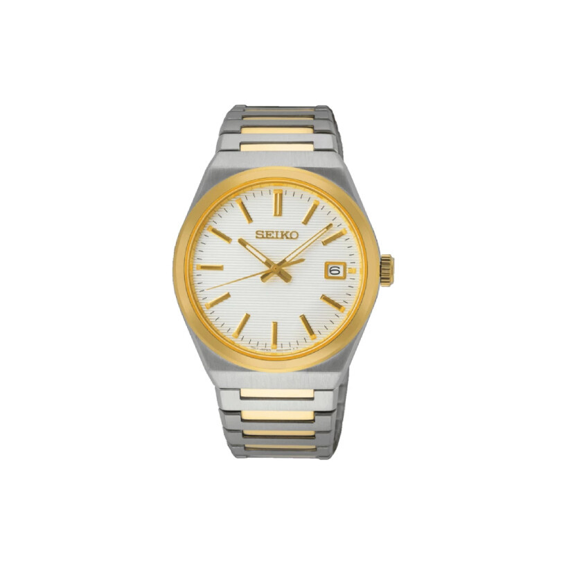 Montre Seiko Classique Quartz 3 Aiguilles SUR558P1