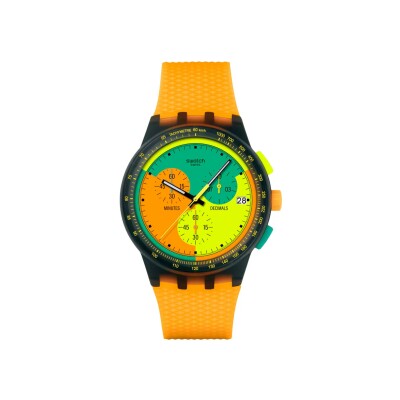 Montre Swatch Neon Signal Flag