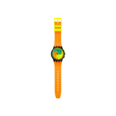 Montre Swatch Neon Signal Flag