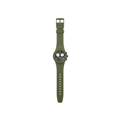 Montre Swatch The november collection Nothing basic about green