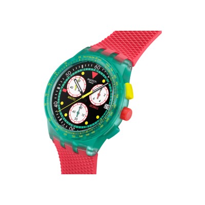 Montre Swatch Neon Emerald Chrono
