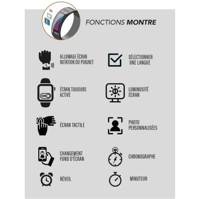 Montre Smarty 2.0 OUTDOOR AMOLED SW075B