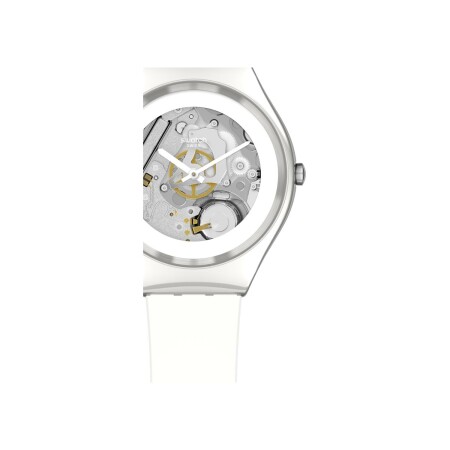 Montre Swatch The January Collection Pure White Irony