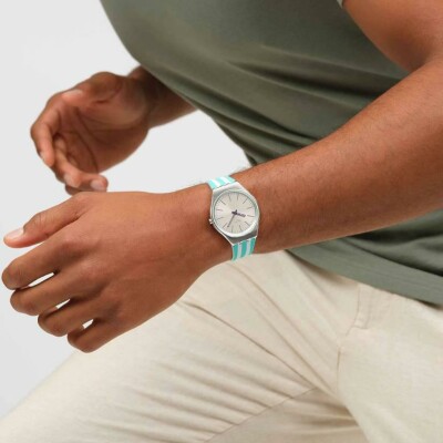 Montre Swatch Skin Irony Beach Hour