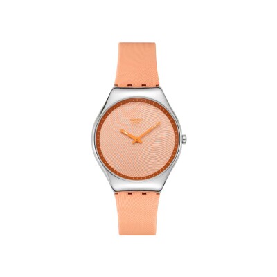 Montre Swatch Skin Irony Iridescently Peach