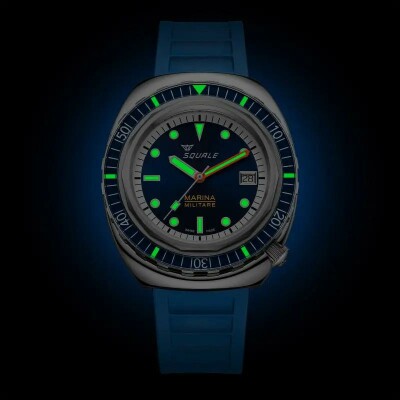Montre Squale 2001 Marina Militaire, édition llimitée 2001MARINA.RBL