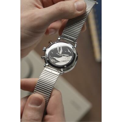 Montre Sternglas Hamburg Chrono S01-HC06-ME08