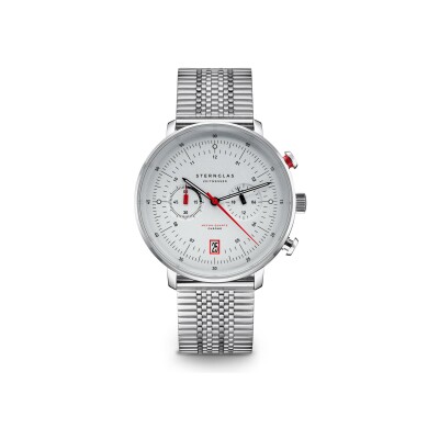 Montre Sternglas Hamburg Chrono S01-HC10-ME08