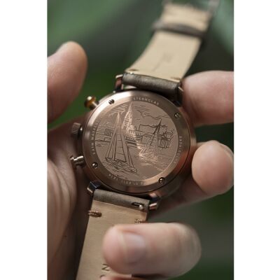 Montre Sternglas Hamburg Chrono S01-HC35-VI17