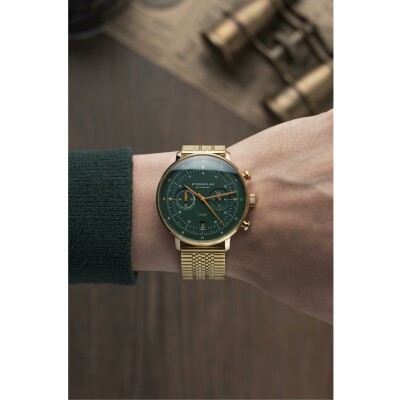 Montre Sternglas Hamburg Chrono Edition S01-HCV22-ME09