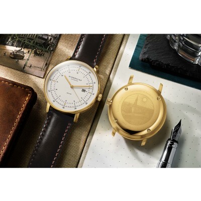 Montre Sternglas Hamburg Solar S01-HS14-BR01