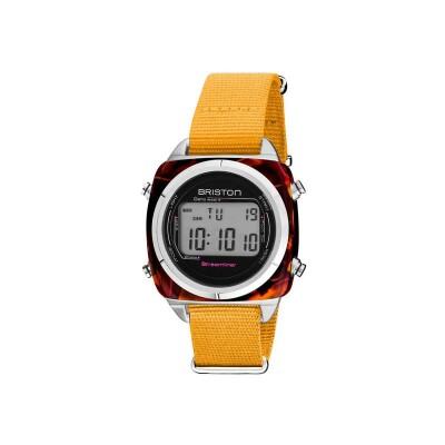 Montre Briston Streamliner Digital Swing mangue 221337.SA.SO.43.NMA