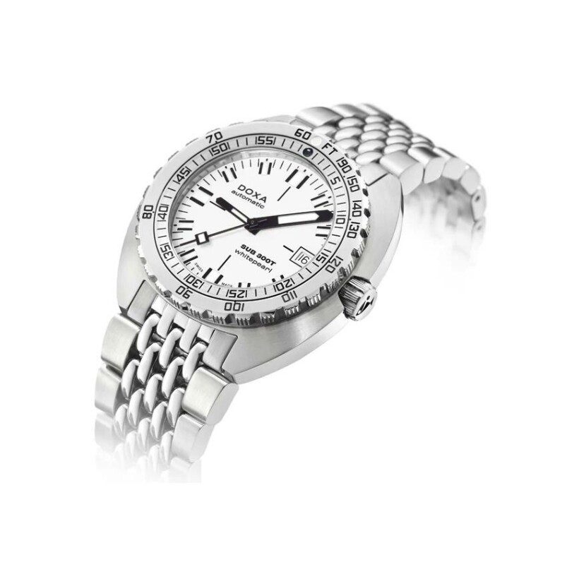 Montre Doxa Sub 300T Whitepearl