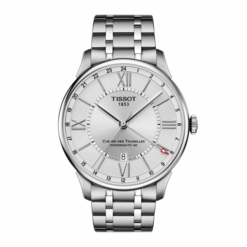 Montre Tissot T-Classic Chemin Des Tourelles Powermatic 80 Gmt