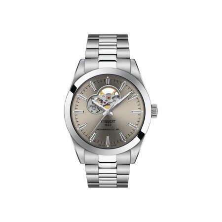 Tissot T-Classic Gentleman Powermatic 80 Open Heart watch